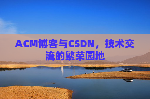 ACM博客与CSDN，技术交流的繁荣园地