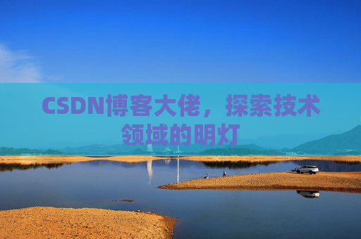 CSDN博客大佬，探索技术领域的明灯